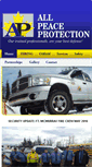Mobile Screenshot of allpeaceprotection.com